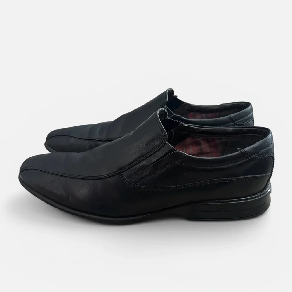 Clark’s Leather‎ Loafers Dress Shoes Black Mens 12